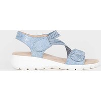 Printed T&C Sandals EEE Fit