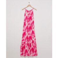 & Tie Dye Texture Maxi Dress &