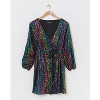 sequin Belted Mini Dress