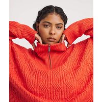 Funnel Neck Cable Jumper