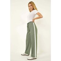 Tie Waist Bengaline Stripe Trouser