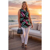 Leaf Puff Stretch Shirt