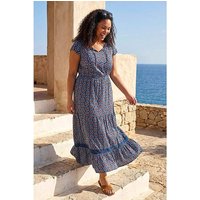 Floral Swing Midi Dress