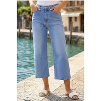 Roman Denim Wide Leg Culotte