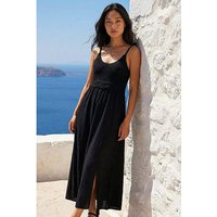 Crochet Trim Maxi Dress