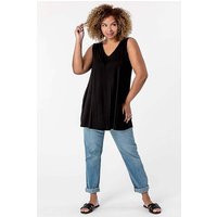Plain V Neck Vest Top 30 32