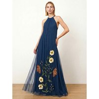 Floral Embellished Trazpeze