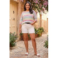 Wave Stripe Jumper Light Blue