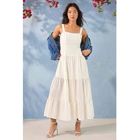 Seam Detail Midi Dress