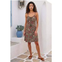 Paisley Tassel Front Dress