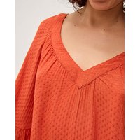 Kallie Dobby Blouse
