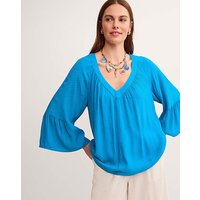 Kallie Dobby Blouse