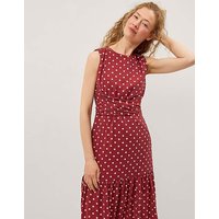 Claire Polka Dot Midi Dress