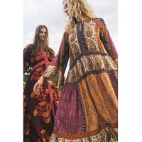 Magdalena Print Midi Dress