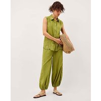 Effie Embroidered Harem Trousers