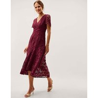 Gia Cutwork Lace Midi Dress