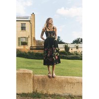 Eleni Embroidered Midi Dress