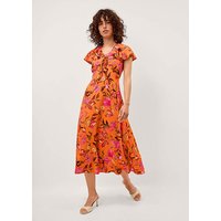 Leila Floral Print Midi Dress