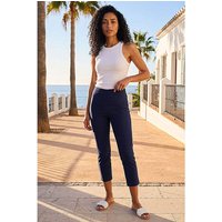 3 4 Length Stretch Elastic Trouser