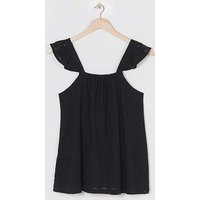 Jersey Broderie Swing Top