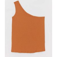 One Shoulder Rib Top