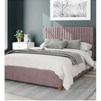 Grant Velvet Ottoman Bed KINGSIZE