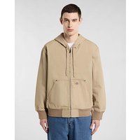Unlined Canvas Hooded Bomber