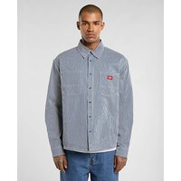 Long Sleeve Hickory Worker Shirt Retro