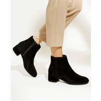 Pippie Suede Ankle Boots Wide Fit