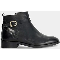 Pemma Leather Ankle Boots Wide Fit
