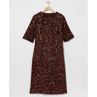 Sequin T Shirt Dress