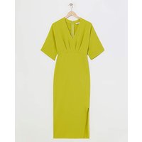 Stretch Crepe Column Dress