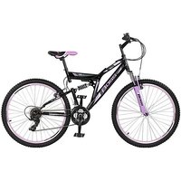 Venom Mountain Bike Black Purple