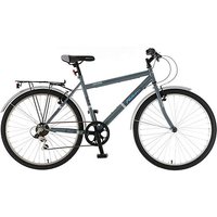 Explorer Hybrid Bike Grey Blue