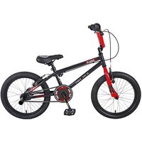 Zombie Plague 18 BMX Bike Black Red