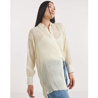 Textured Chiffon Shirt