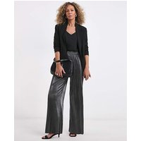 Plisse Wide Leg Trousers JD Williams 22R