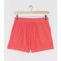 Pink Cheesecloth Shorts JD Williams