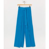 Wide Leg Wrap Trousers