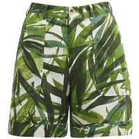 Palm Print Bermuda Short Palm Print JD Williams