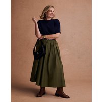 Pure Cotton Pull On Maxi Skirt JD Williams