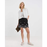 Broderie Hem Short