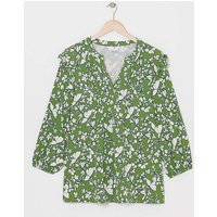Jersey Frill Top Print