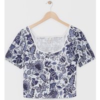 Button Front Co Ord Top Print