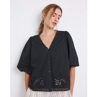 Broderie Cutwork Blouse