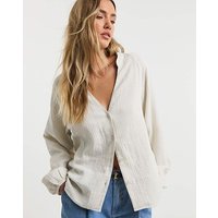 Cheesecloth Boxy Shirt