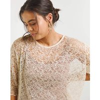 Lace Boxy Top