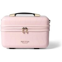 Pink Vanity Suitcase Pink