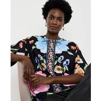 Floral Printed Blouse Floral Coloured