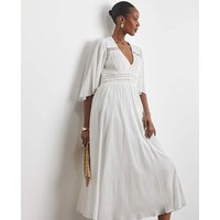 Crinkle Maxi Dress